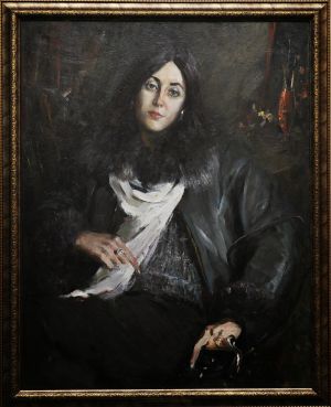 Vasily Hanotsky - Portret dochki